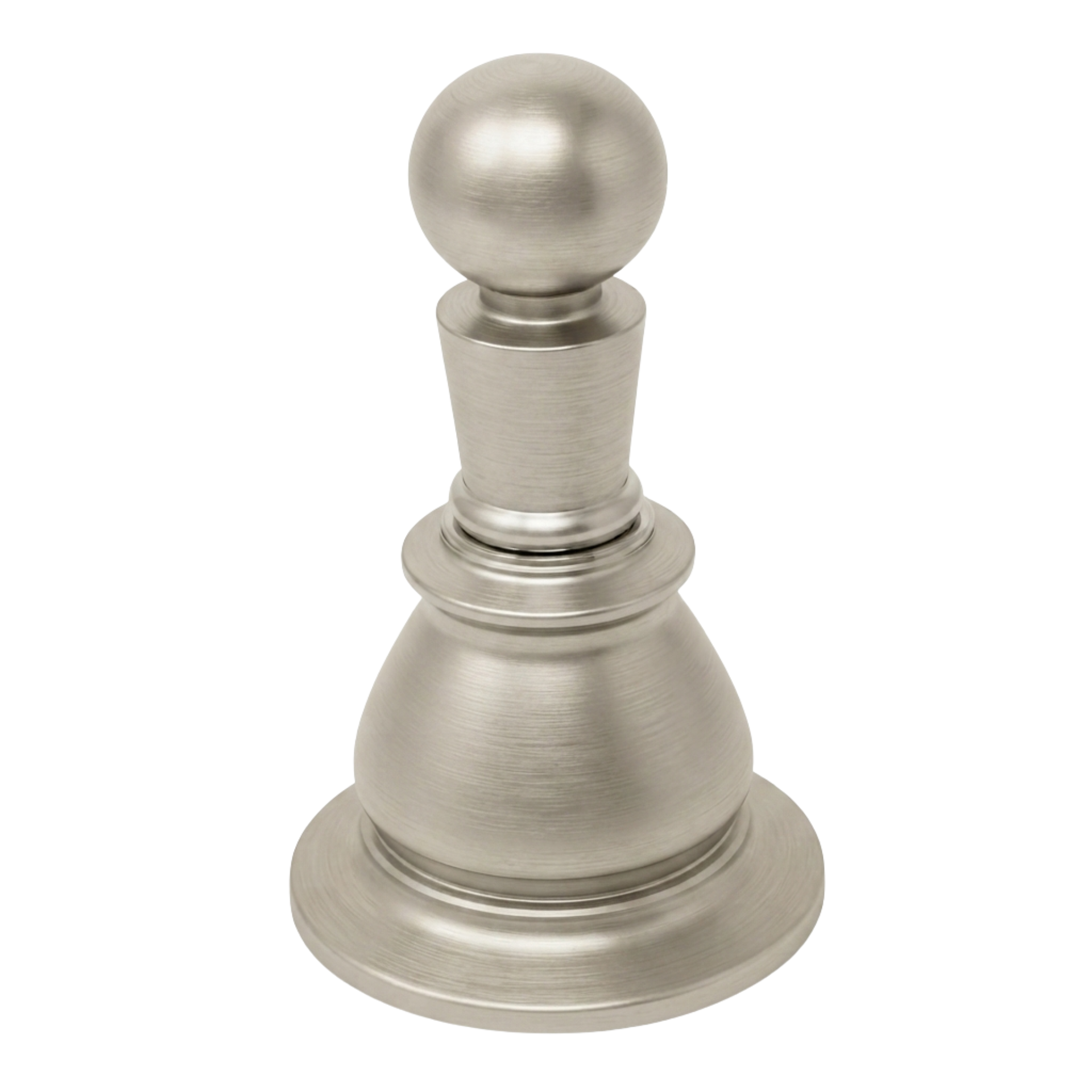 Rio Grande Traditional Style Wall Mount Robe Hook, Solid Brass P0866 | Strom Living Matte Nickel - Bathroom Accessories