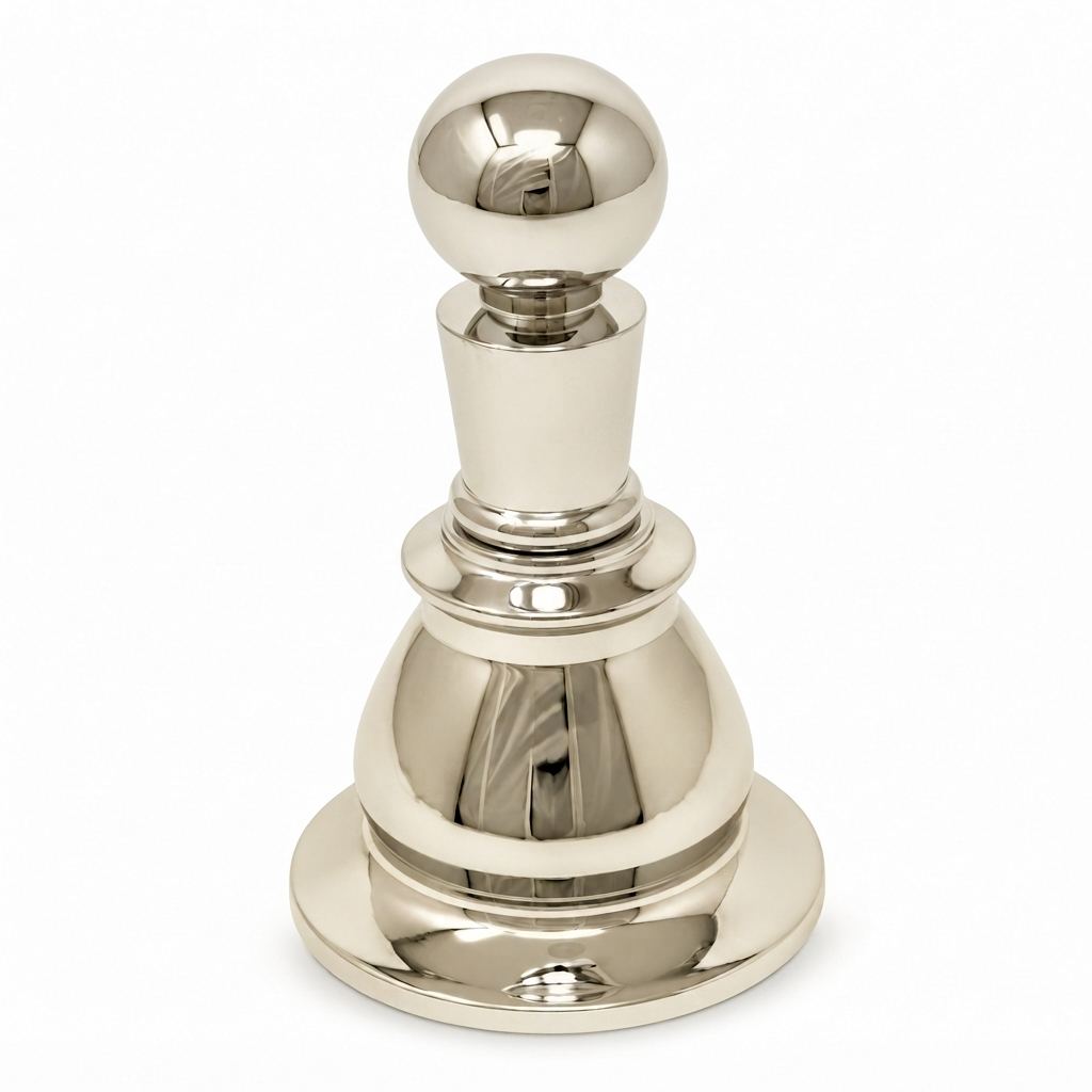 Rio Grande Traditional Style Wall Mount Robe Hook, Solid Brass P0866 | Strom Living Polished Nickel - Bathroom Accessories