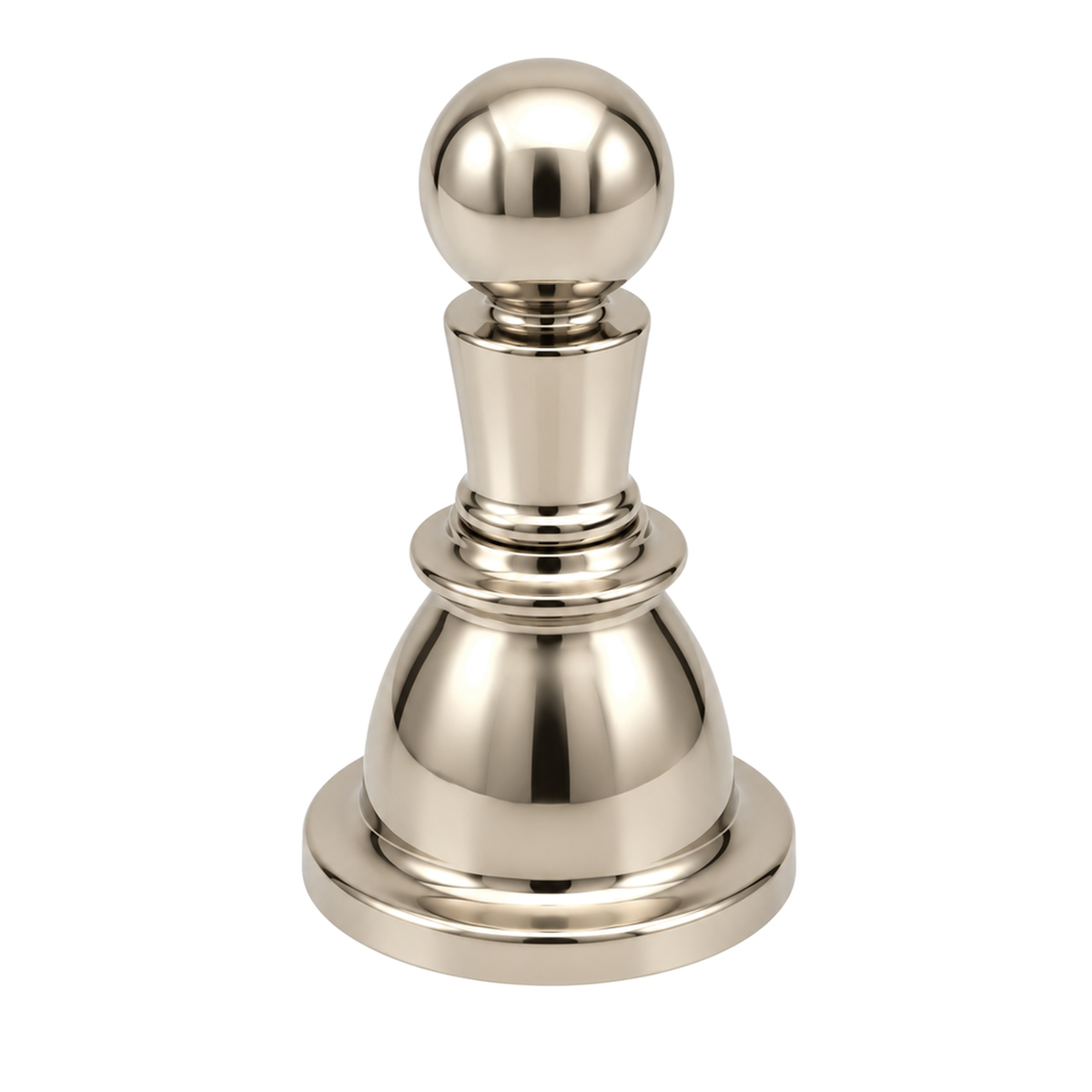 Rio Grande Traditional Style Wall Mount Robe Hook, Solid Brass P0866 in Polished Nickel