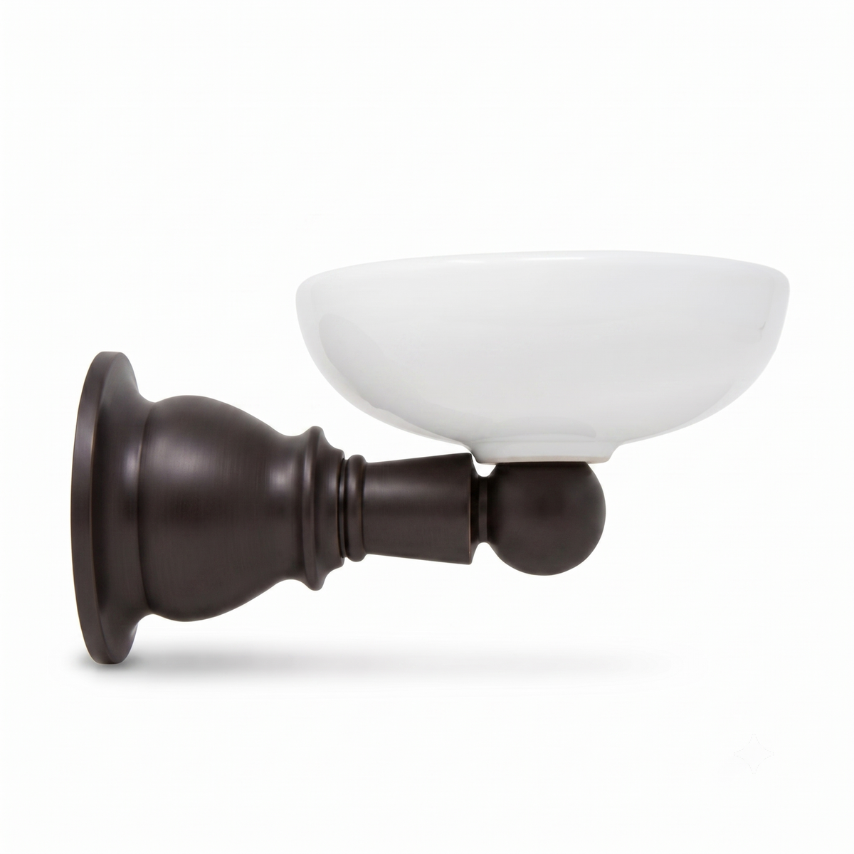 Rio Grande Traditional Style Wall Mount Soap Dish, Solid Brass and Escutcheon P0867 | Strom Living Oil Rubbed Bronze - Bathroom Accessories