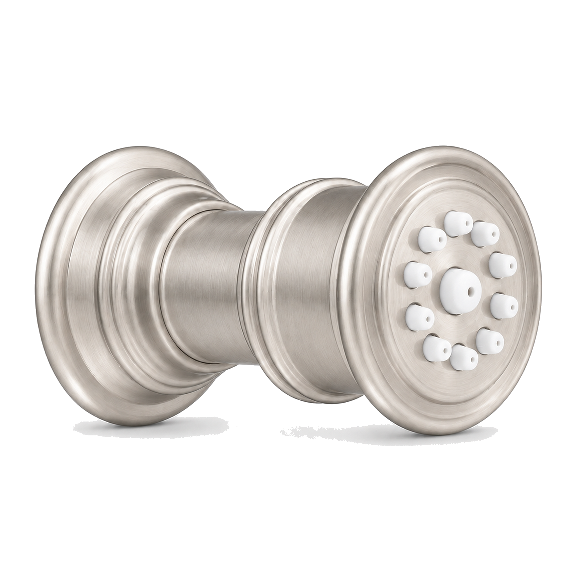 Single Body Spray with Escutcheon and 1/2" IPS Female Inlet P0869 | Strom Living Matte Nickel - Faucet Parts