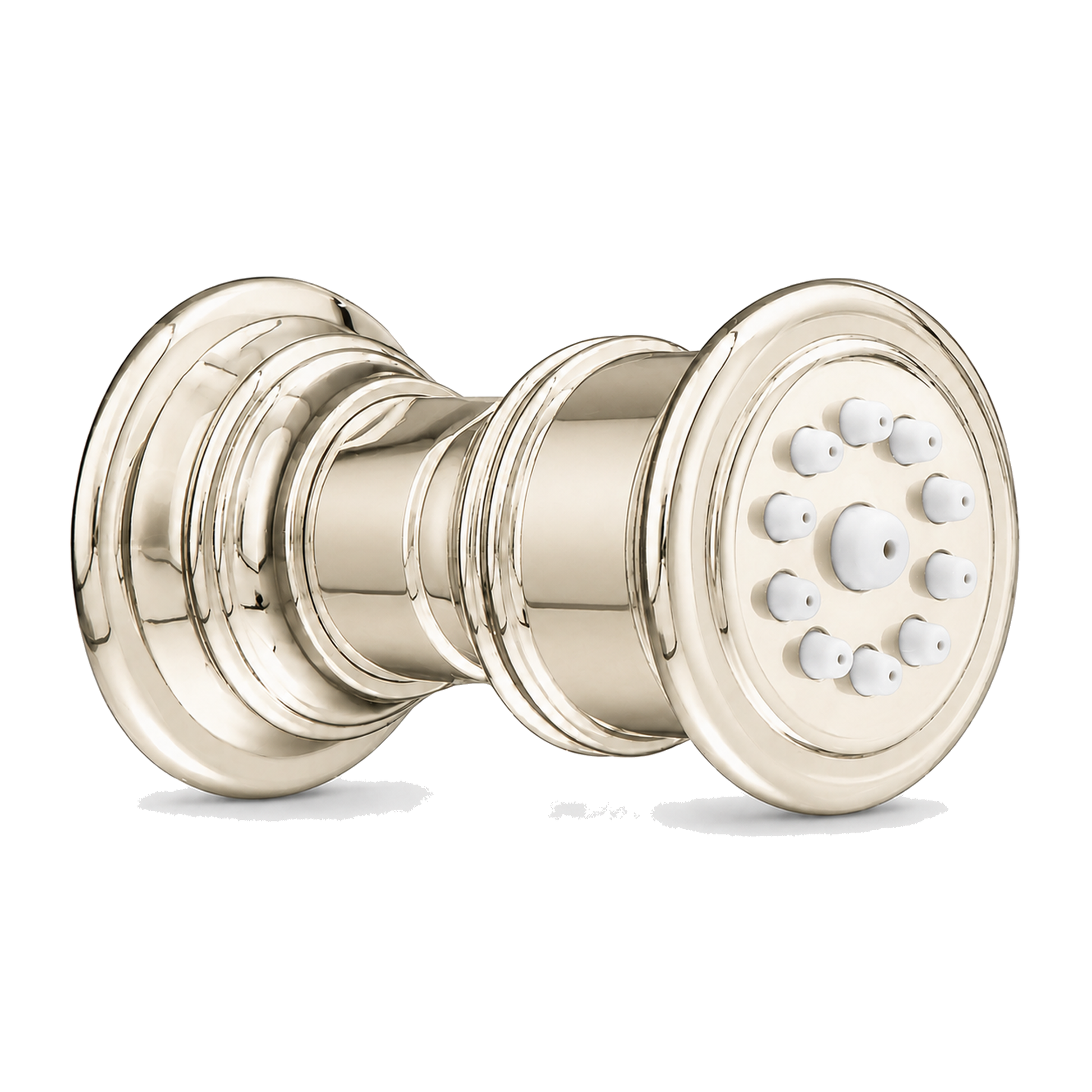 Single Body Spray with Escutcheon and 1/2" IPS Female Inlet P0869 | Strom Living Polished Nickel - Faucet Parts