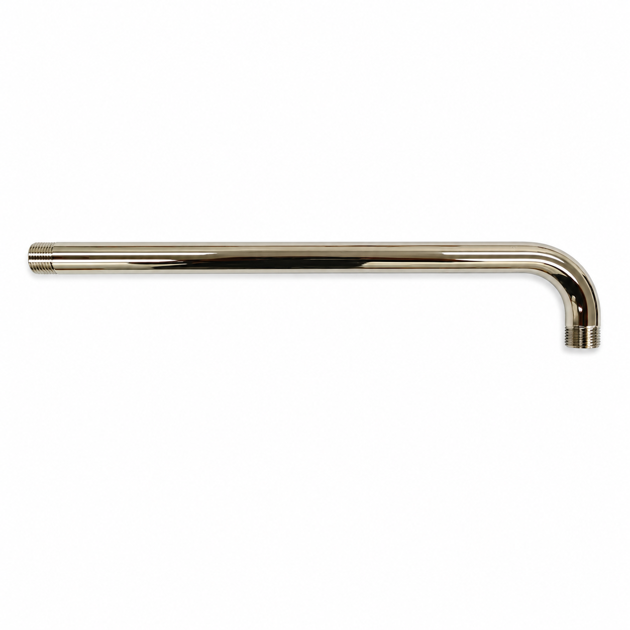Strom Living Straight Shower Arm with 16" Diameter Polished Nickel - Shower Components