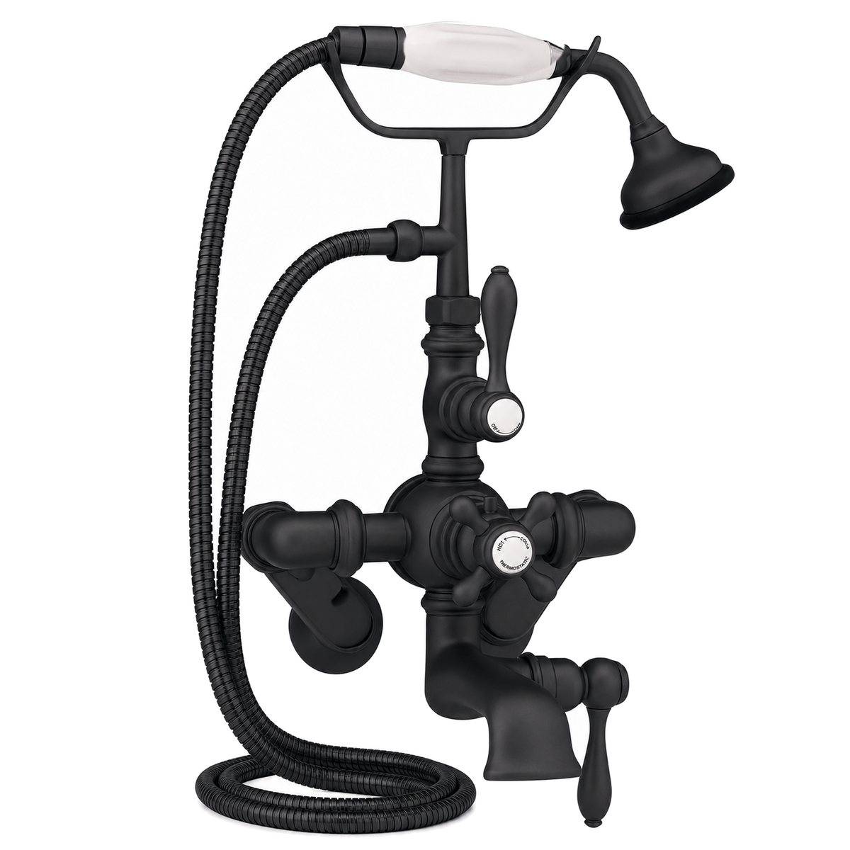 Thermostatic British Telephone Faucet P0889 | Strom Living Oil Rubbed Bronze - Tub Fillers