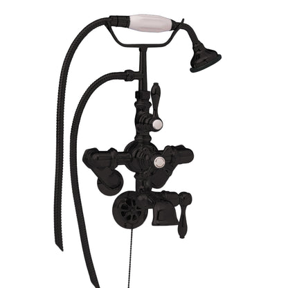 Strom Living Thermostatic Tub Faucet with Adjustable Centers and Handheld Shower