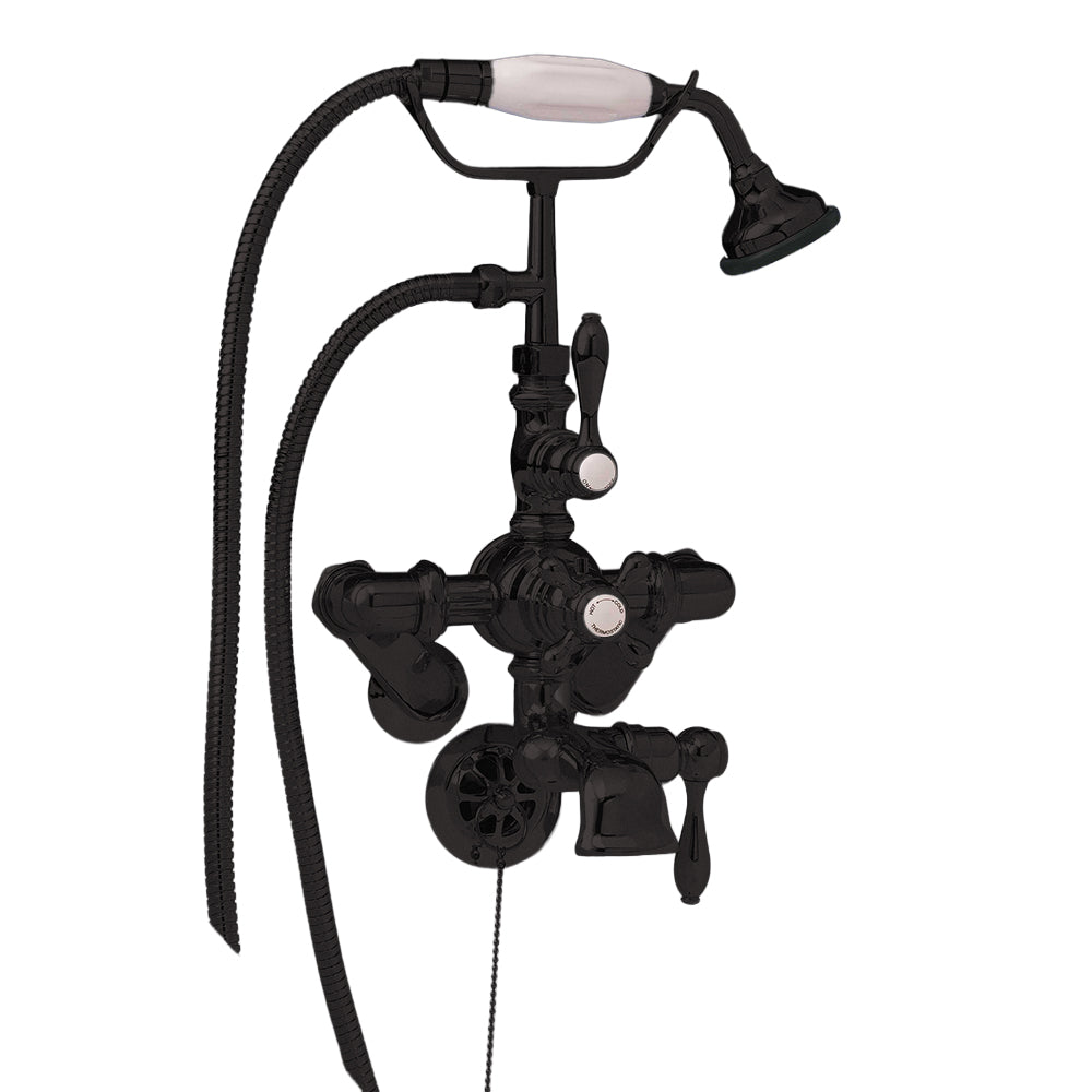 Thermostatic Tub Faucet with Adjustable Centers and Handheld Shower P0889 | Strom Living