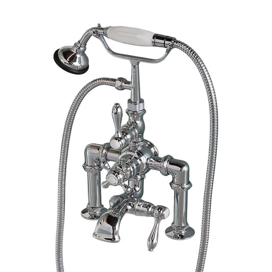 Strom Living British Telephone Thermostatic Tub Faucet with Handheld Shower