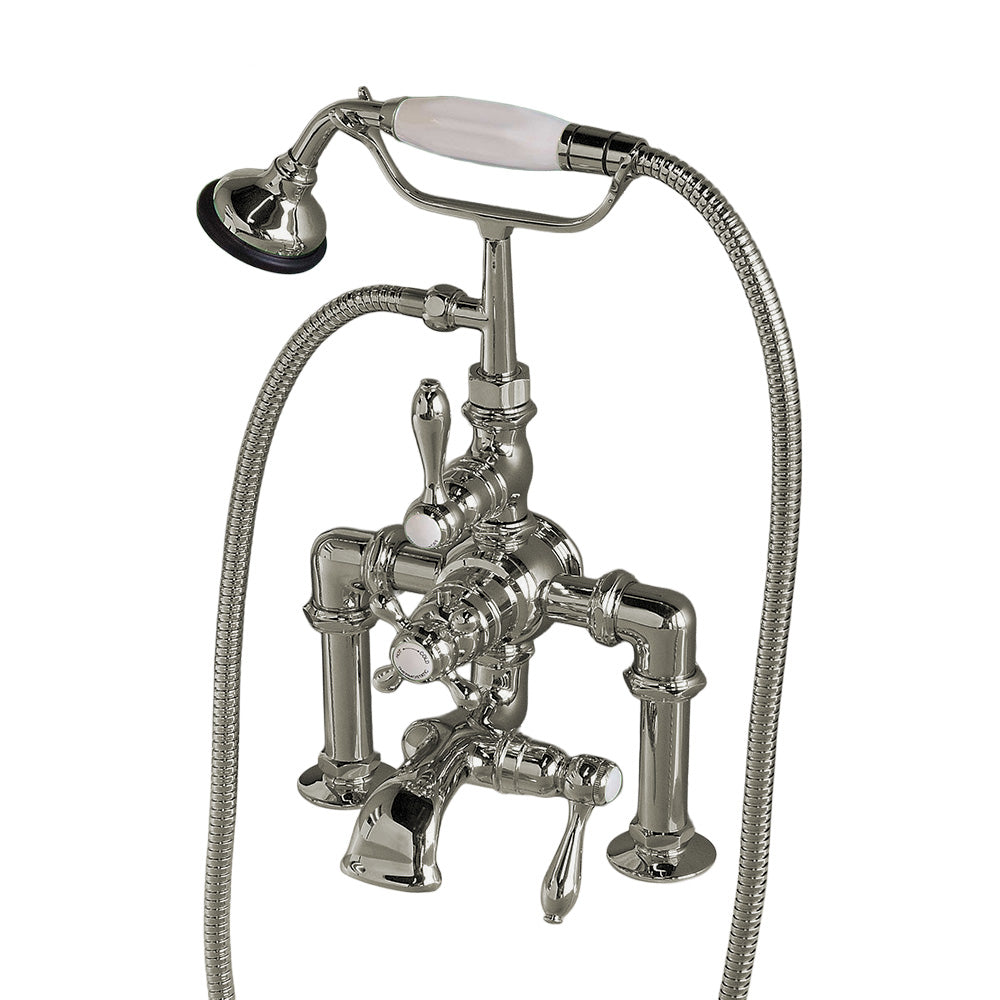 Strom Living British Telephone Thermostatic Tub Faucet with Handheld Shower