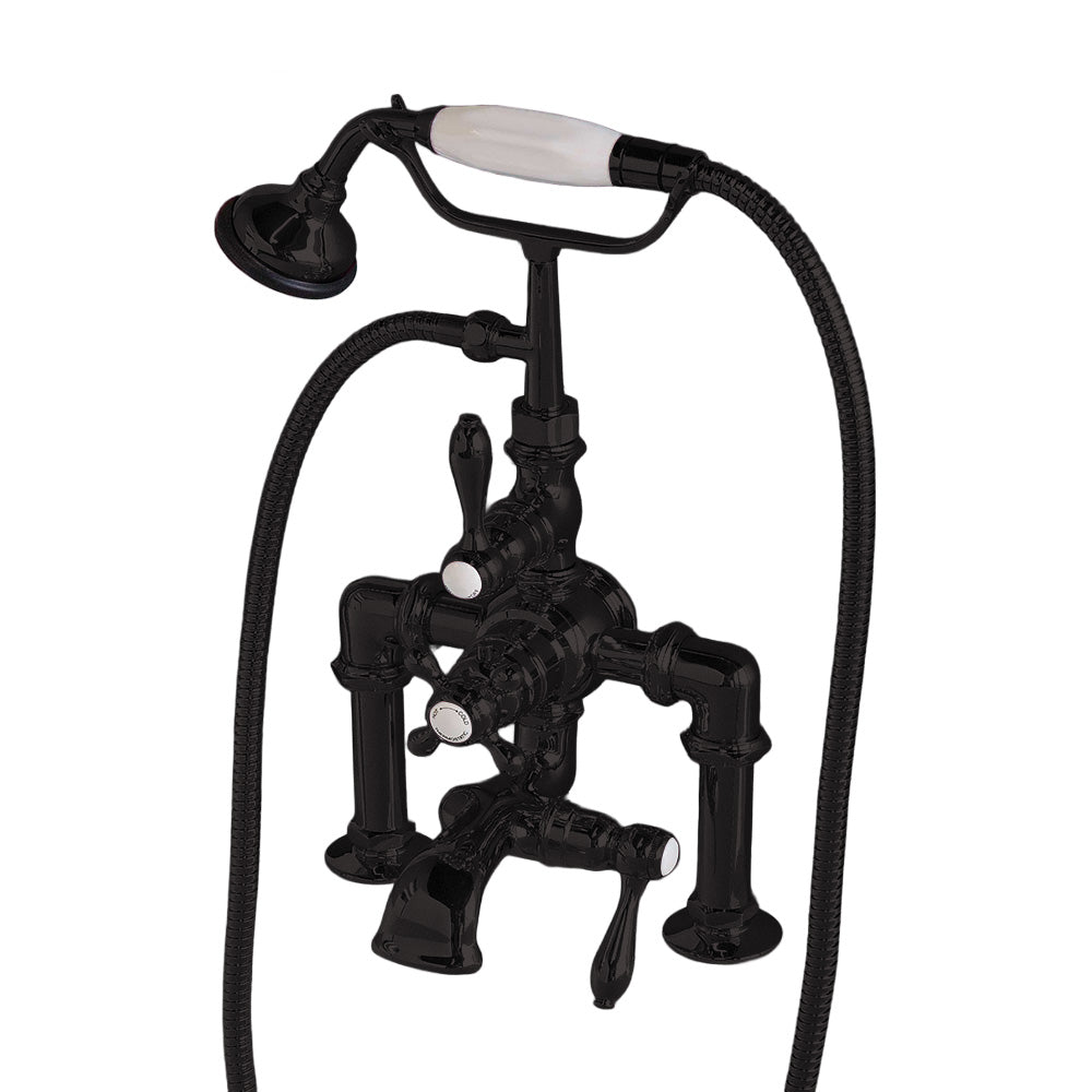 British Telephone Thermostatic Tub Faucet with Handheld Shower P0891 | Strom Living