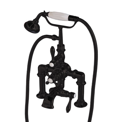 Strom Living British Telephone Thermostatic Tub Faucet with Handheld Shower