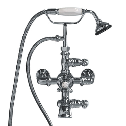 Strom Living Thermostatic Tub Faucet with Handheld Shower