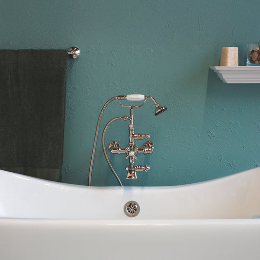 Strom Living Thermostatic Tub Faucet with Handheld Shower