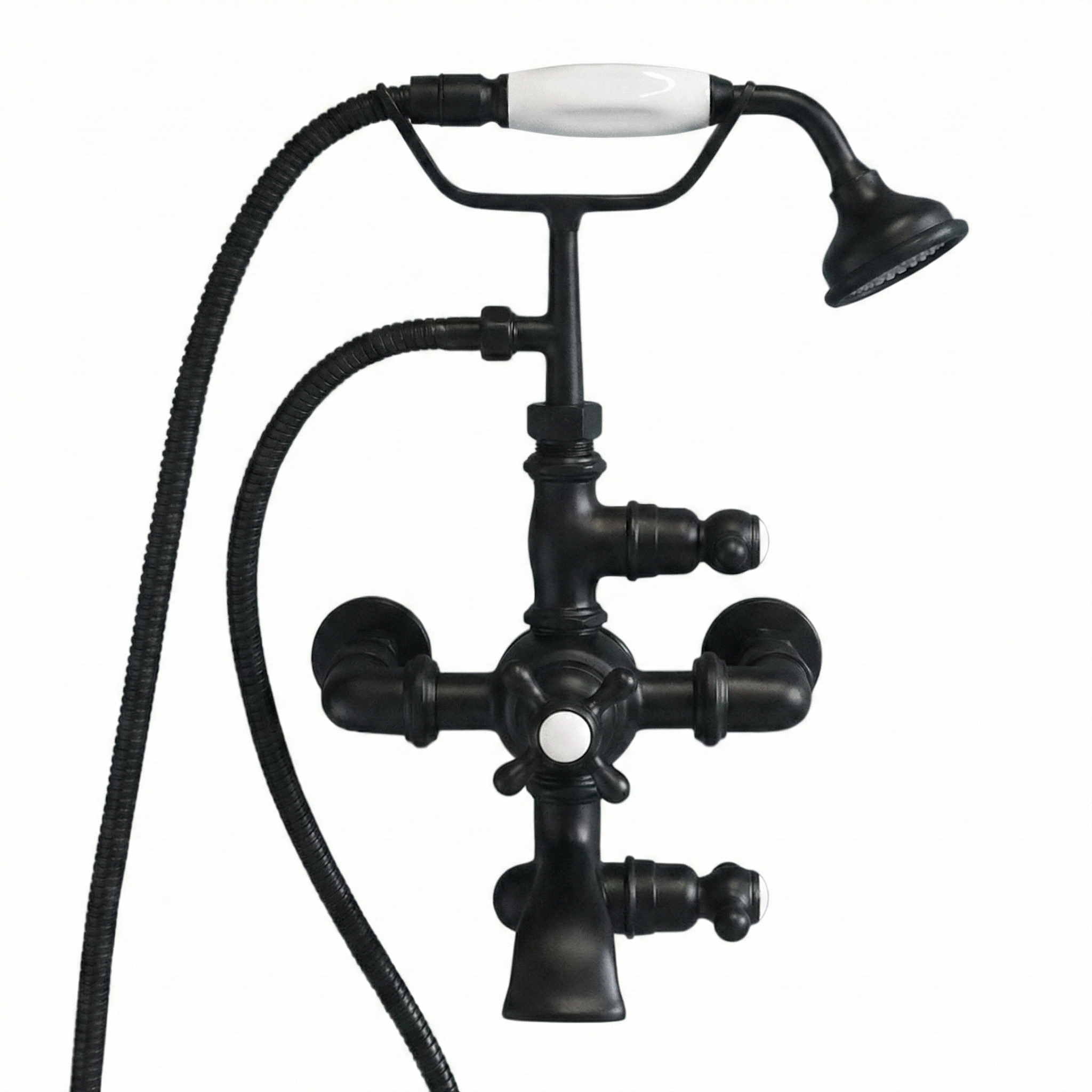 Thermostatic Wall Mount Tub Faucet w/ Handheld P0894 | Strom Living Oil Rubbed Bronze - Tub Fillers