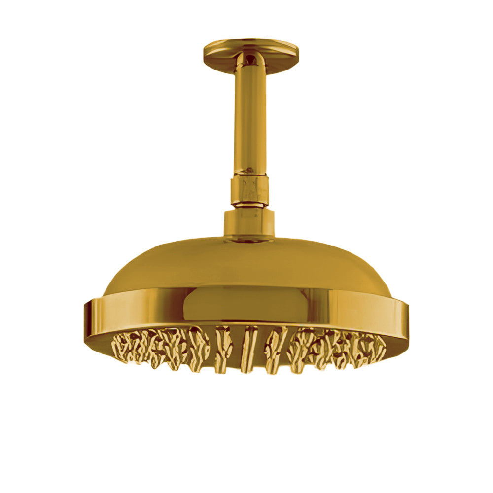 Strom Living Ceiling Mount 8" Shower Head with 4" Arm & Escutcheon