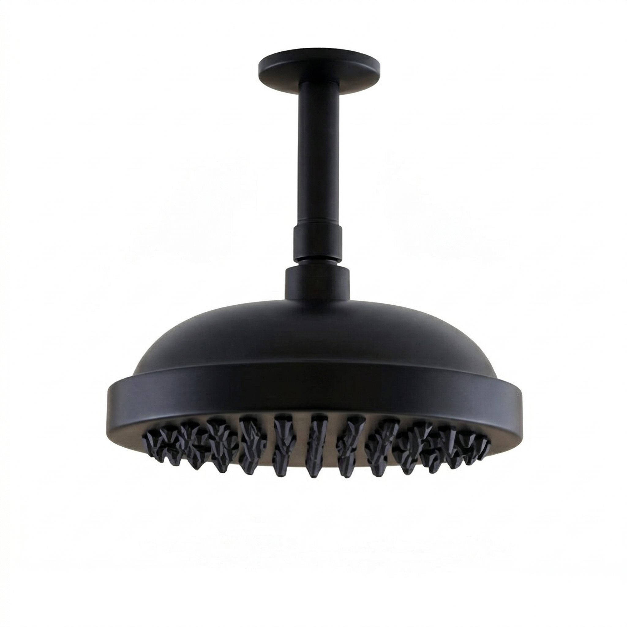 Strom Living Ceiling Mount 8" Shower Head with 4" Arm & Escutcheon Oil Rubbed Bronze - Shower Components