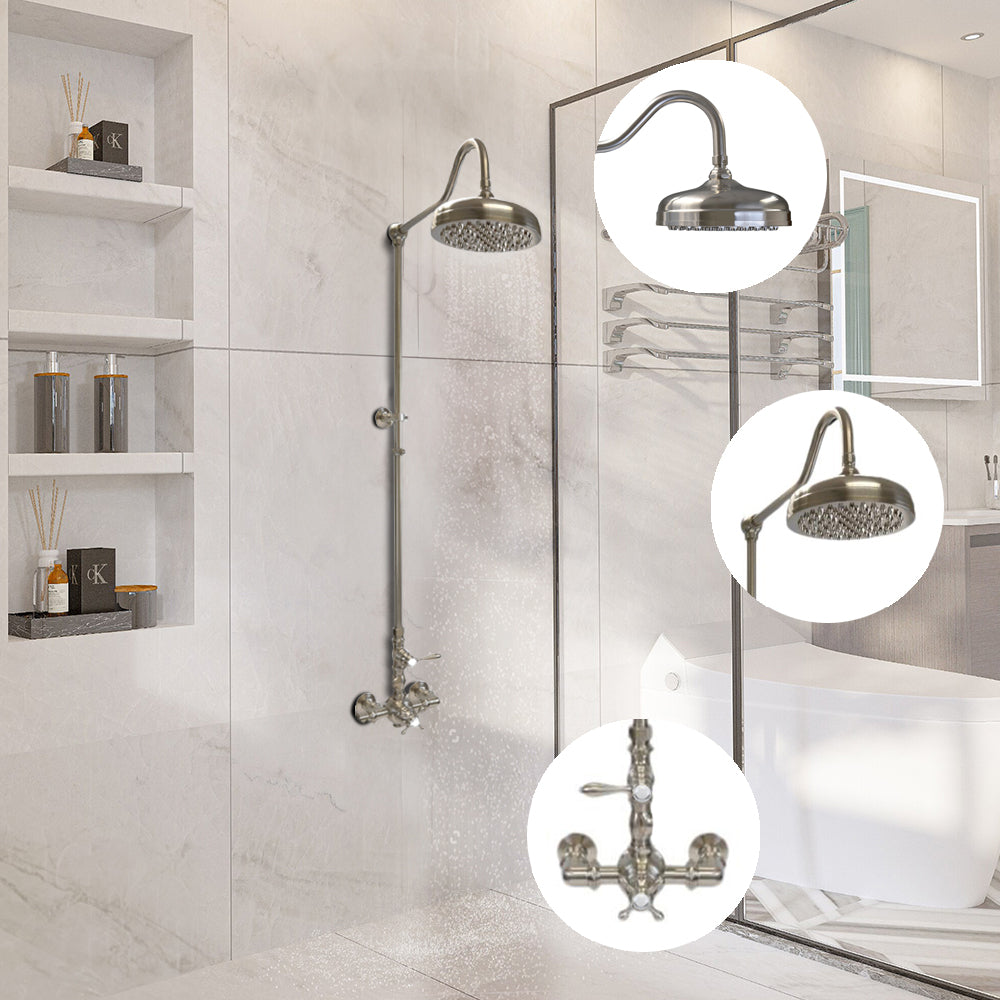 Exposed Thermostatic Shower System P0901 | Strom Living - Showers