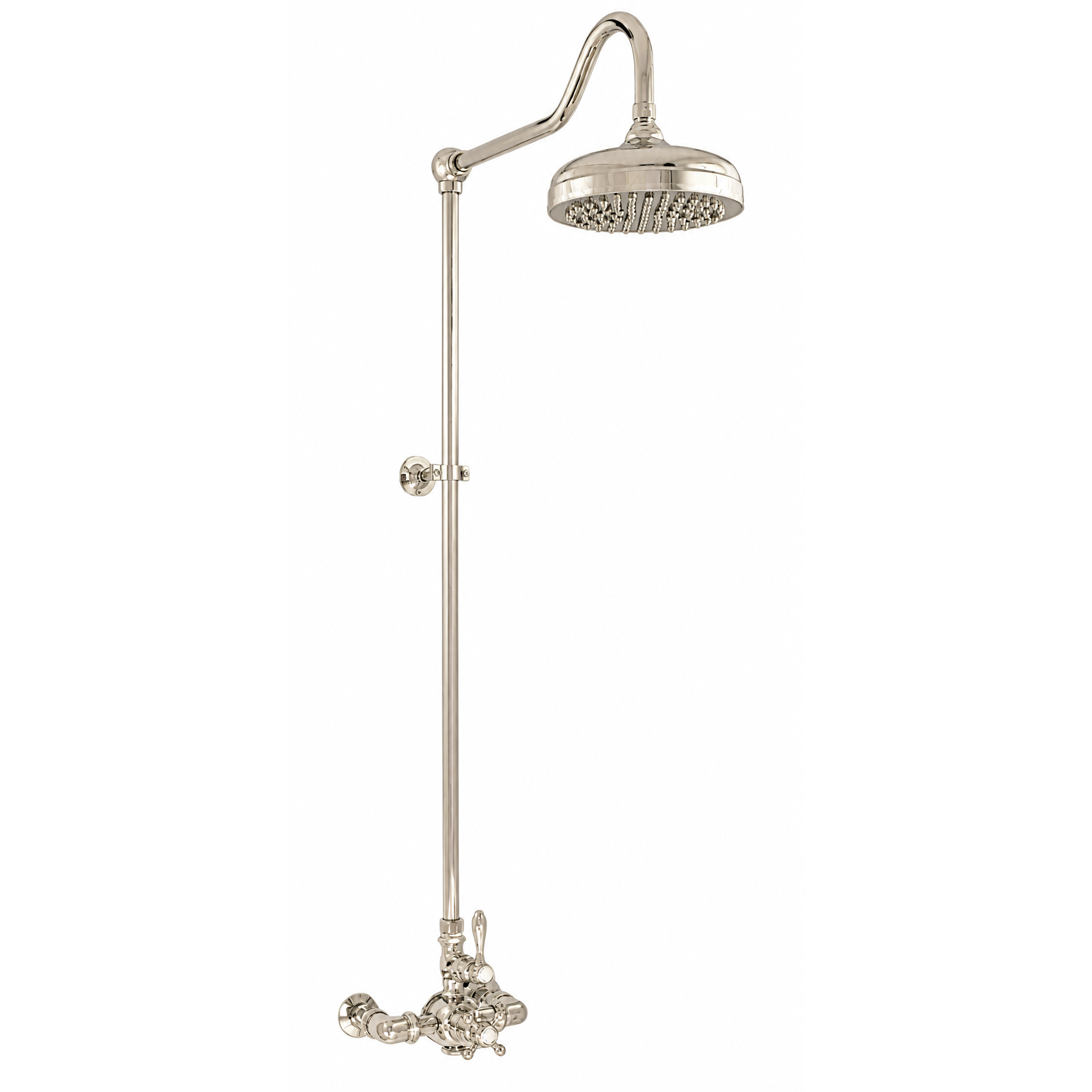 Exposed Thermostatic Shower System P0901 | Strom Living Polished Nickel - Showers