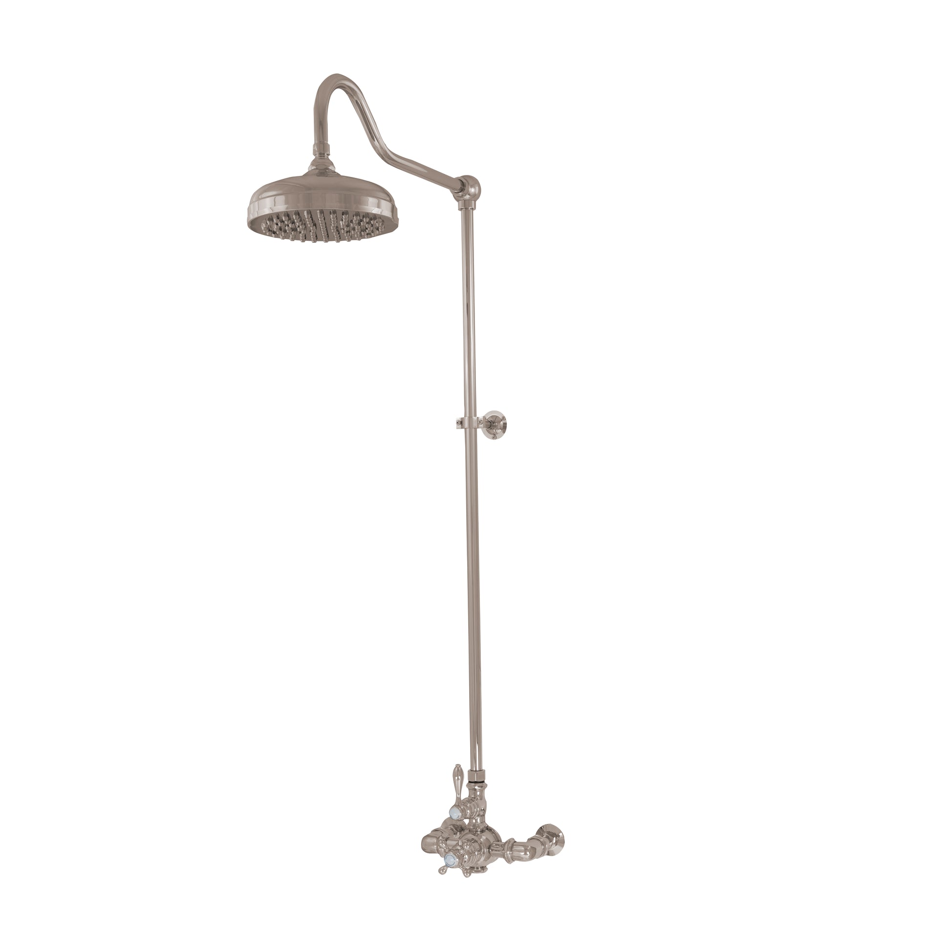 Exposed Thermostatic Shower System P0901 | Strom Living Polished Nickel - Showers