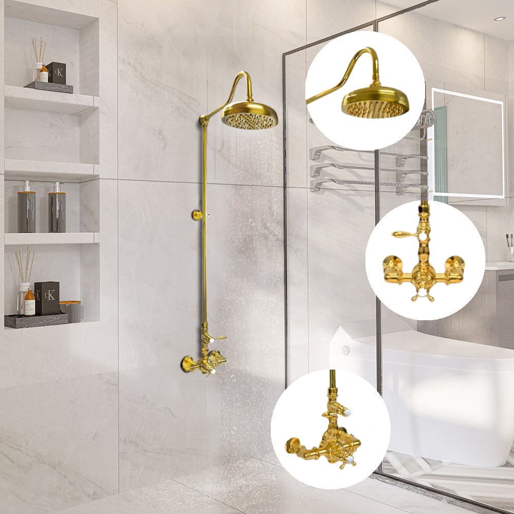 Exposed Thermostatic Shower System P0901 | Strom Living - Showers