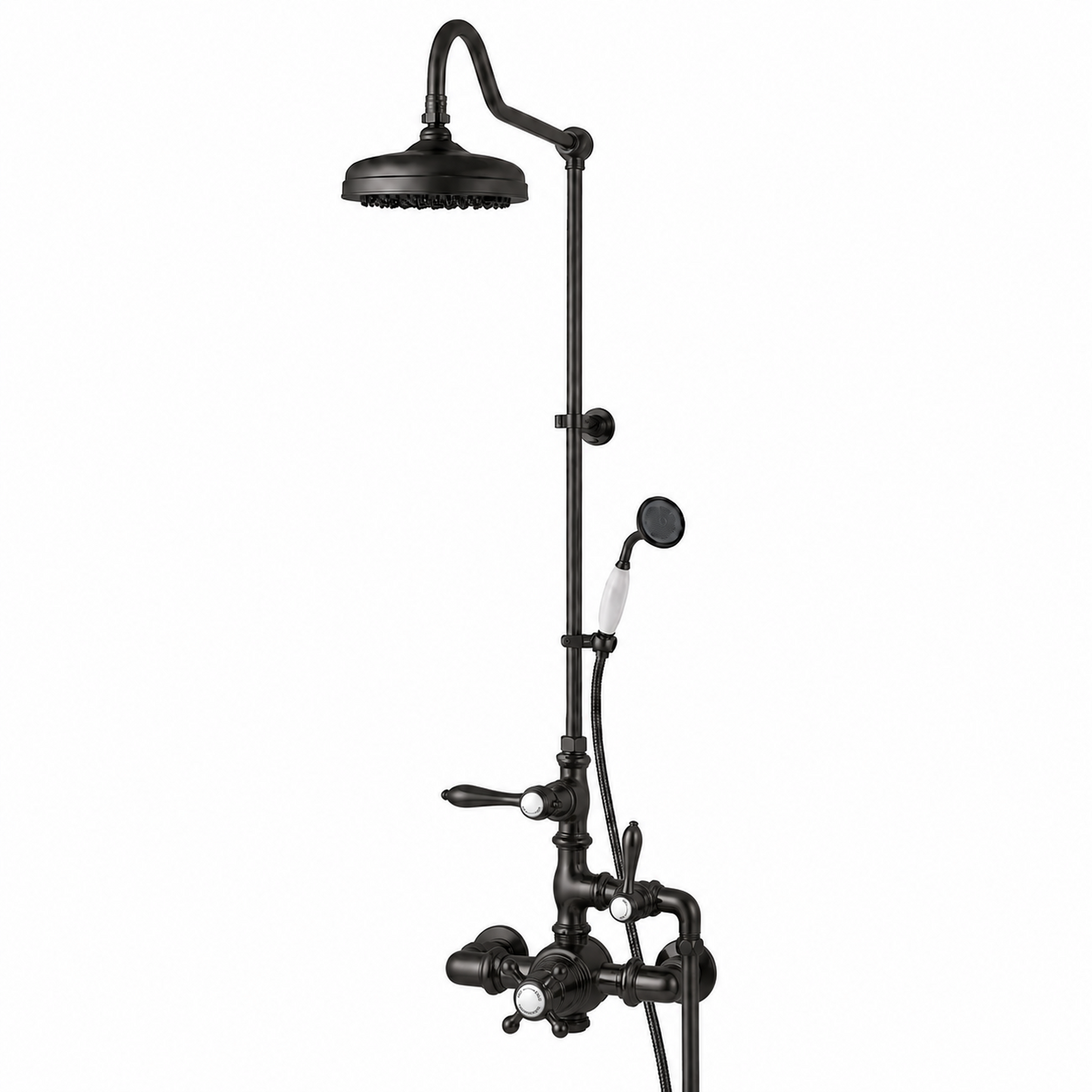 Exposed Thermostatic Shower and Handheld P0902 | Strom Living - Showers