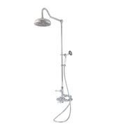 Exposed Thermostatic Shower and Handheld P0902 | Strom Living Chrome - Showers
