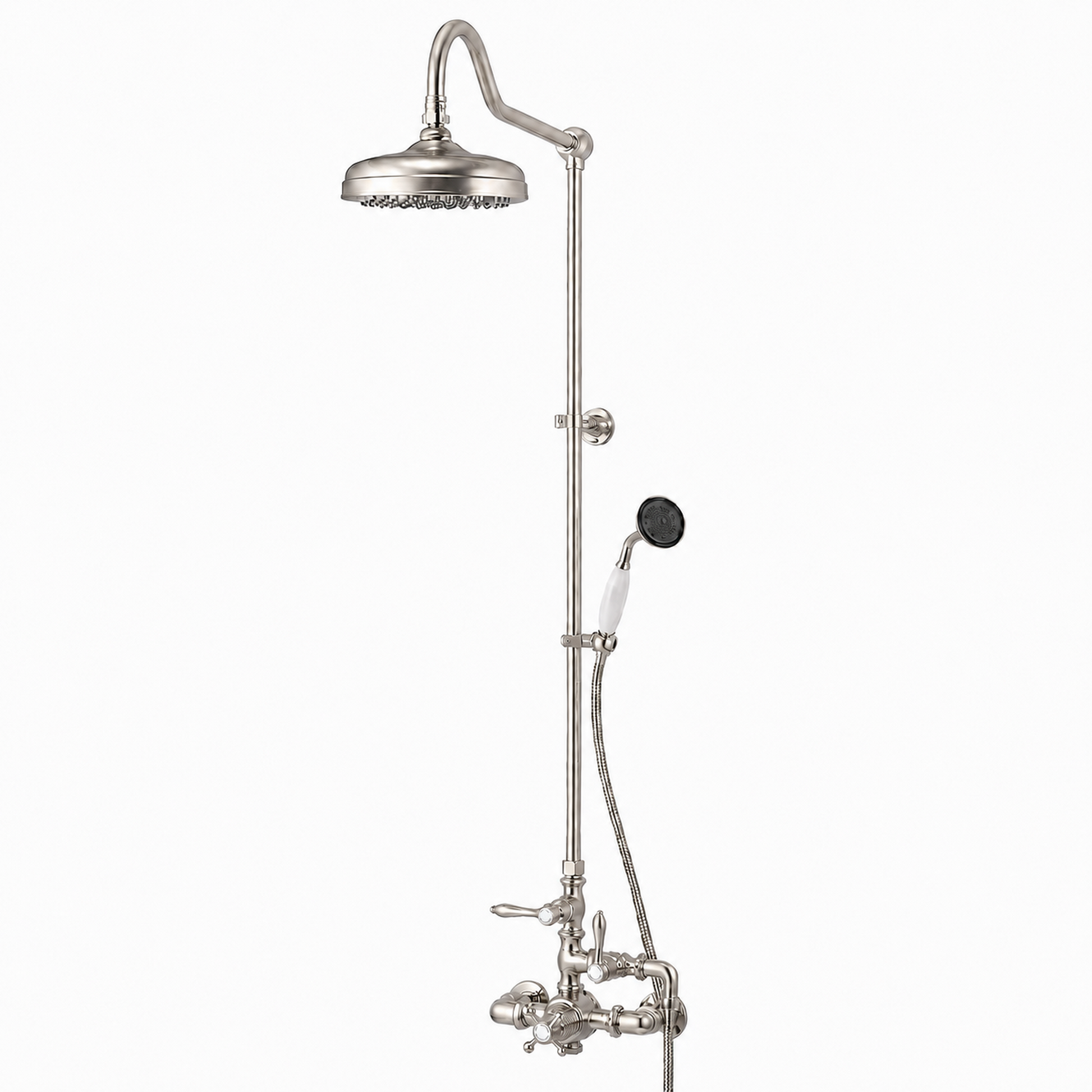 Exposed Thermostatic Shower and Handheld P0902 | Strom Living - Showers