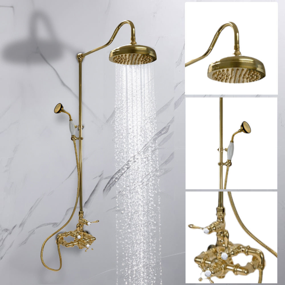 Exposed Thermostatic Shower and Handheld P0902 | Strom Living - Showers
