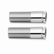 Strom Living Angled Inlet Shanks Pair, Fits 3/4'' OD Chrome - Plumbing Parts