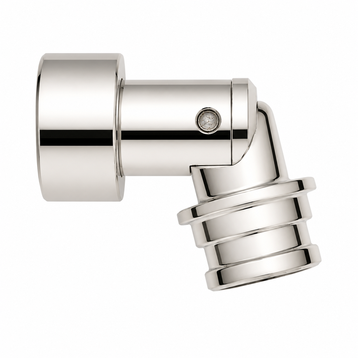 Strom Living P0913 Angle Bracket for 1'' Brace Polished Nickel - Plumbing Parts