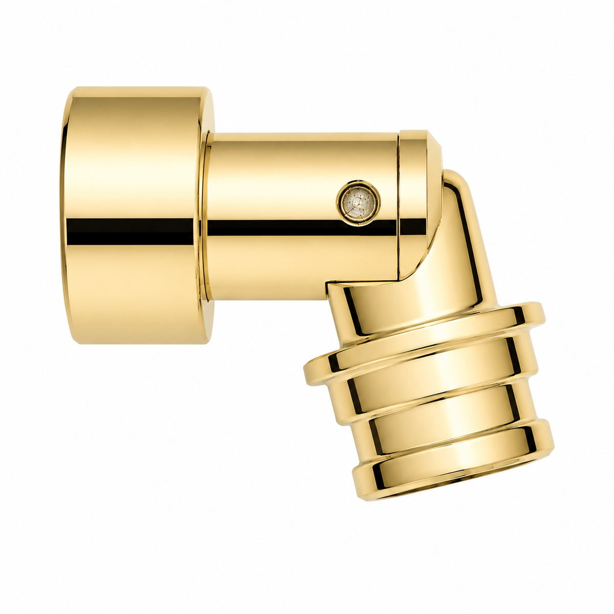 Strom Living P0913 Angle Bracket for 1'' Brace Supercoat Brass - Plumbing Parts