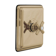 Strom Living Thermo Shower Control with Durable Brass Construction and Cross Handle
