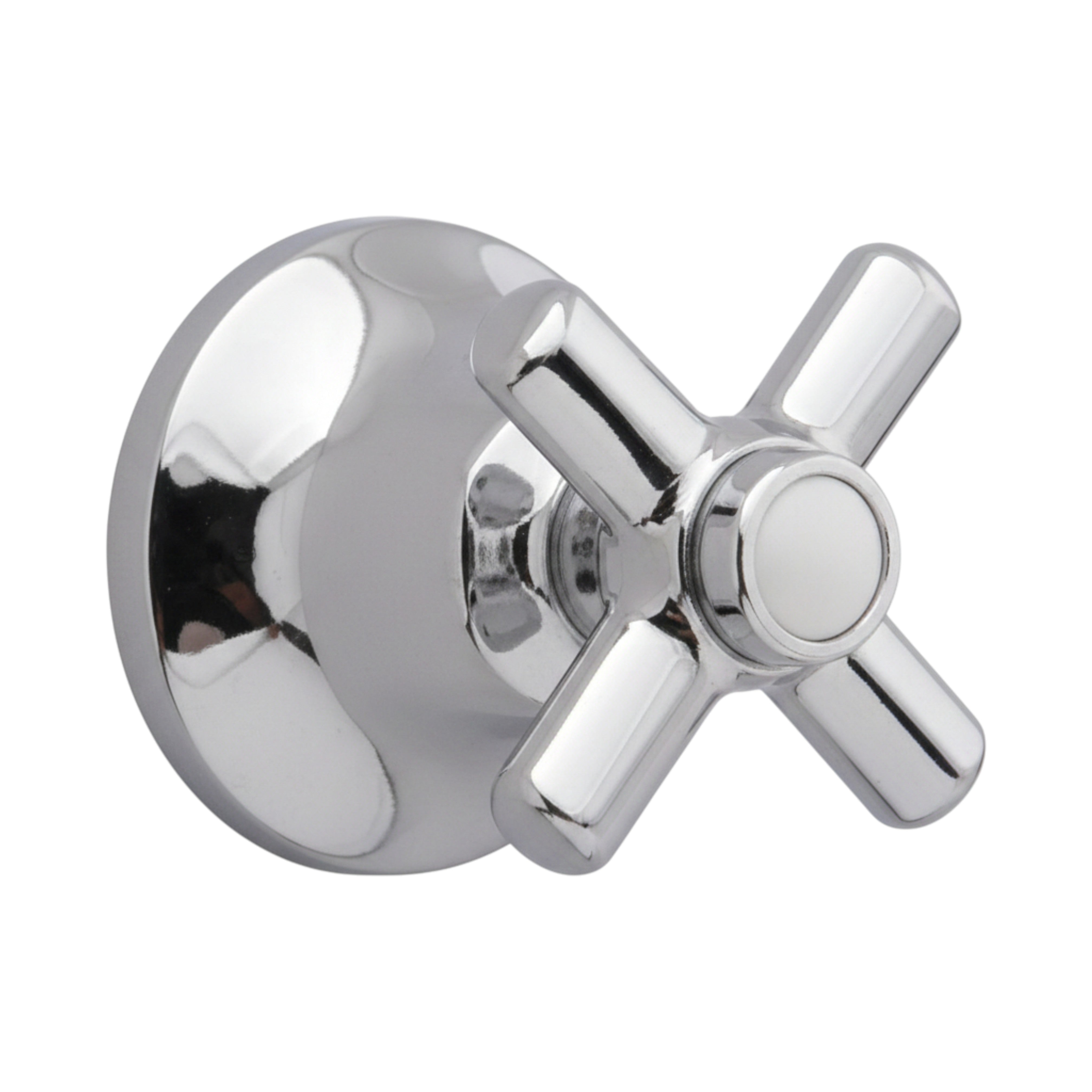 Strom Living Mississippi Shower Control Set with Cross Handle and Escutcheon