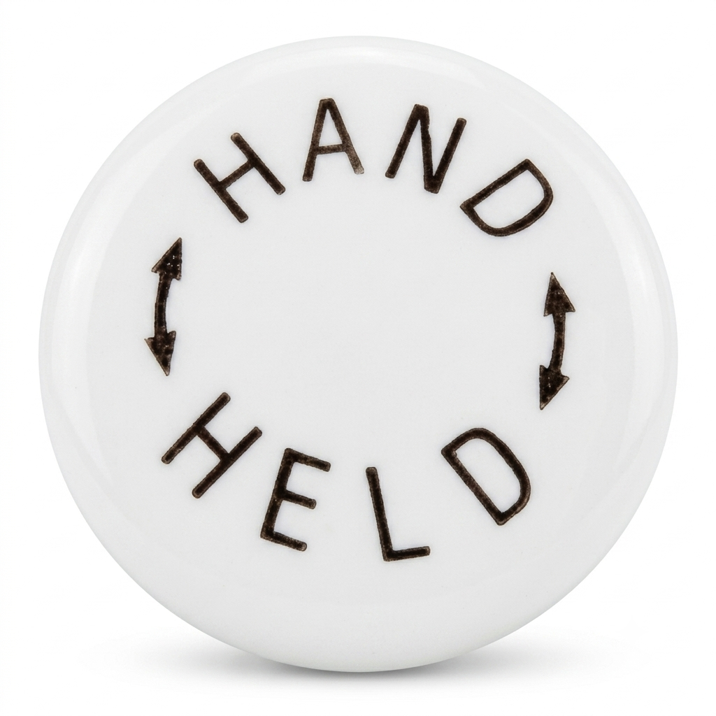 Porcelain Buttons P0932 | Strom Living Handheld Print - Faucet Parts