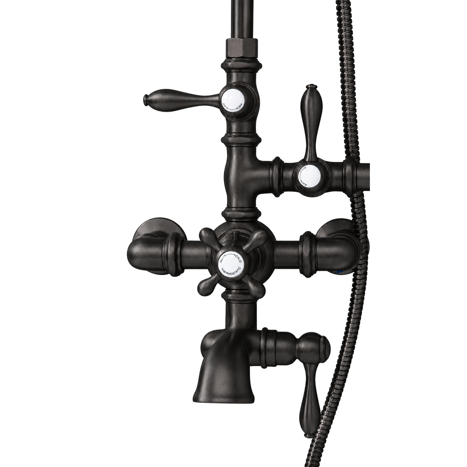 Exposed Thermostatic Tub & Shower System P0946 | Strom Living - Showers