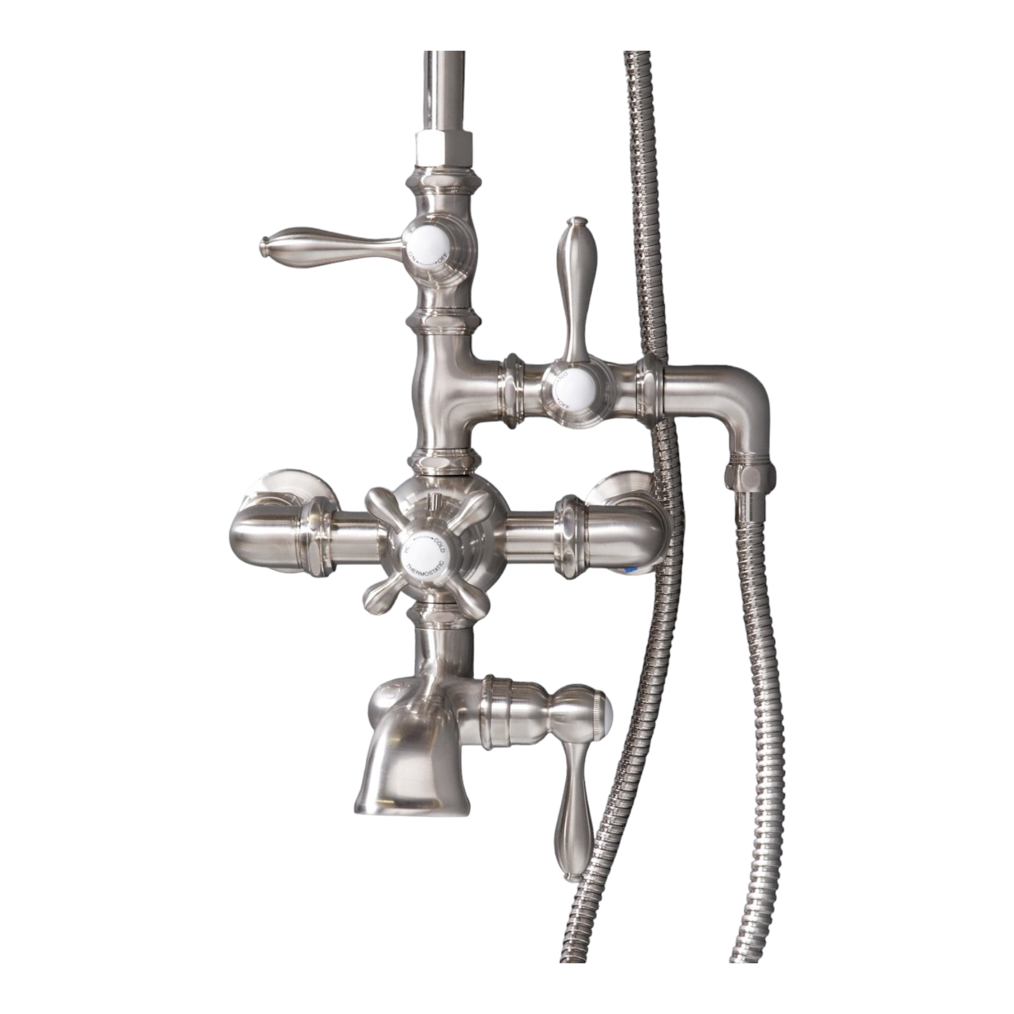 Exposed Thermostatic Tub & Shower System P0946 | Strom Living - Showers