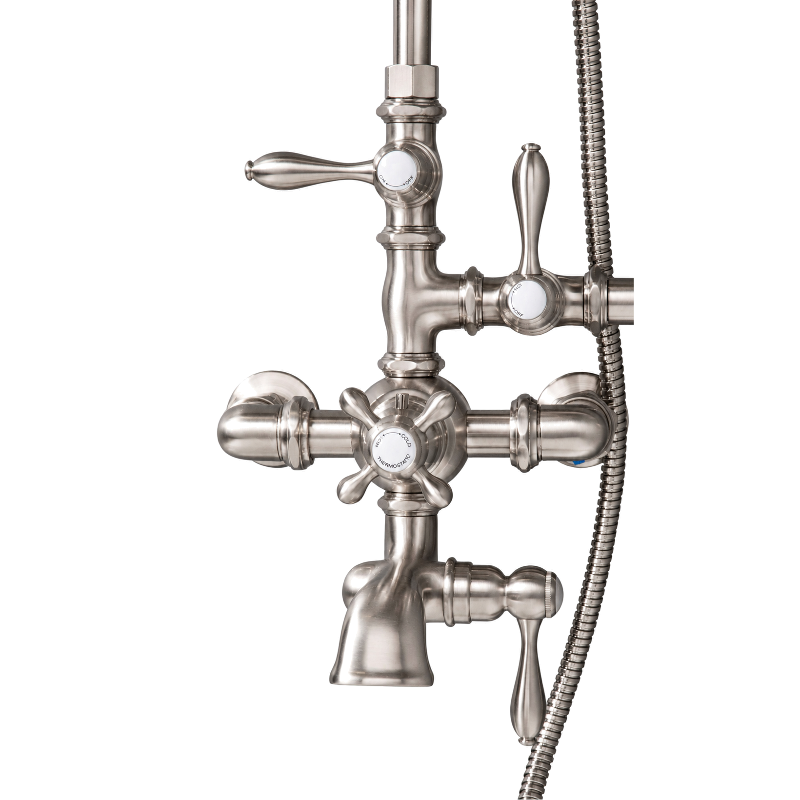 Exposed Thermostatic Tub & Shower System P0946 | Strom Living - Showers