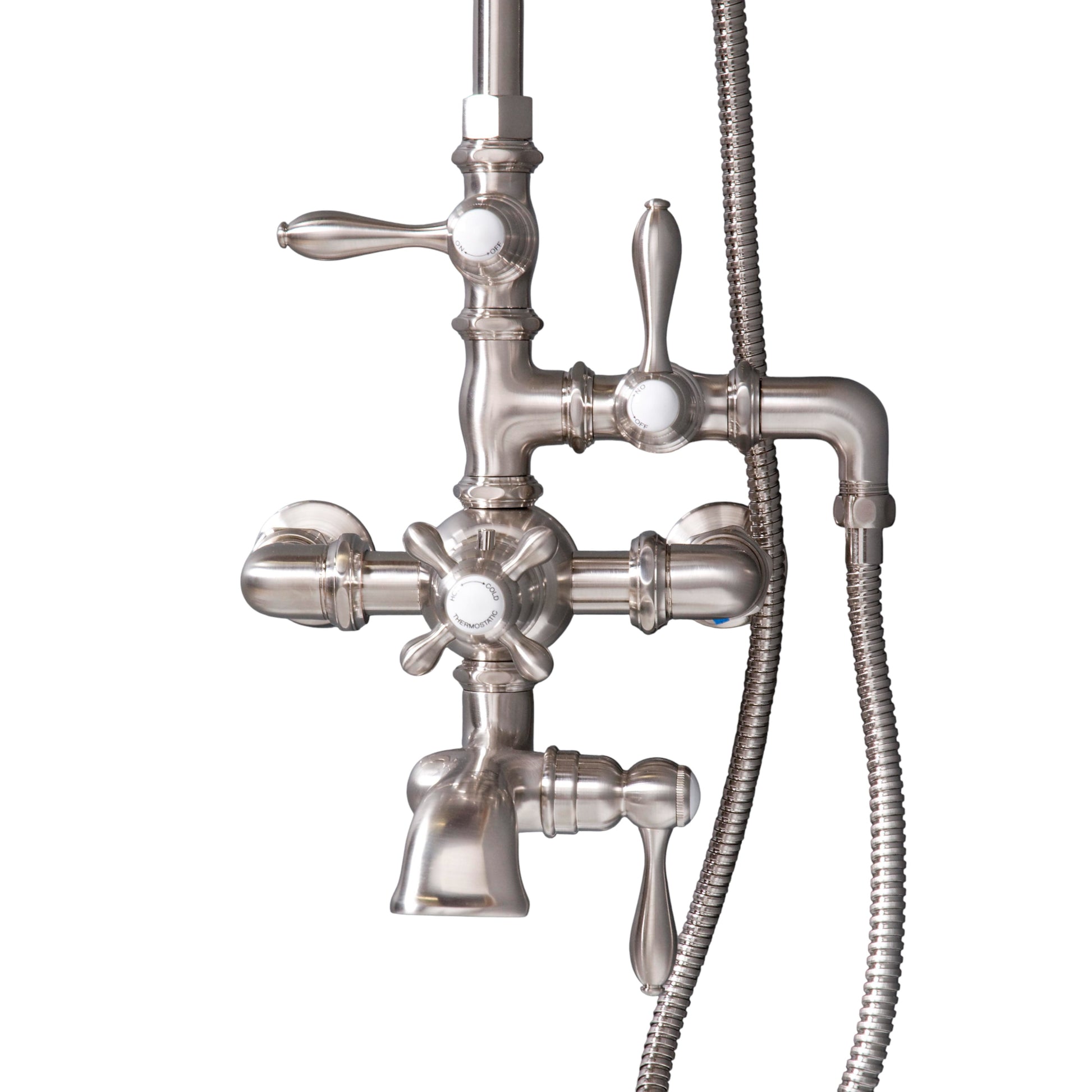 Exposed Thermostatic Tub & Shower System P0946 | Strom Living - Showers