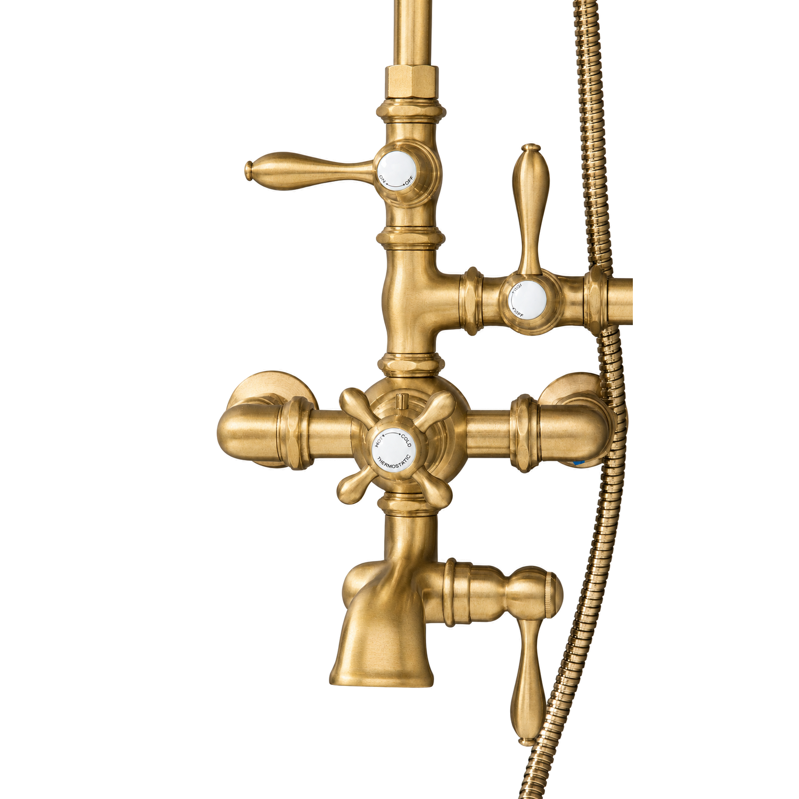 Exposed Thermostatic Tub & Shower System P0946 | Strom Living - Showers