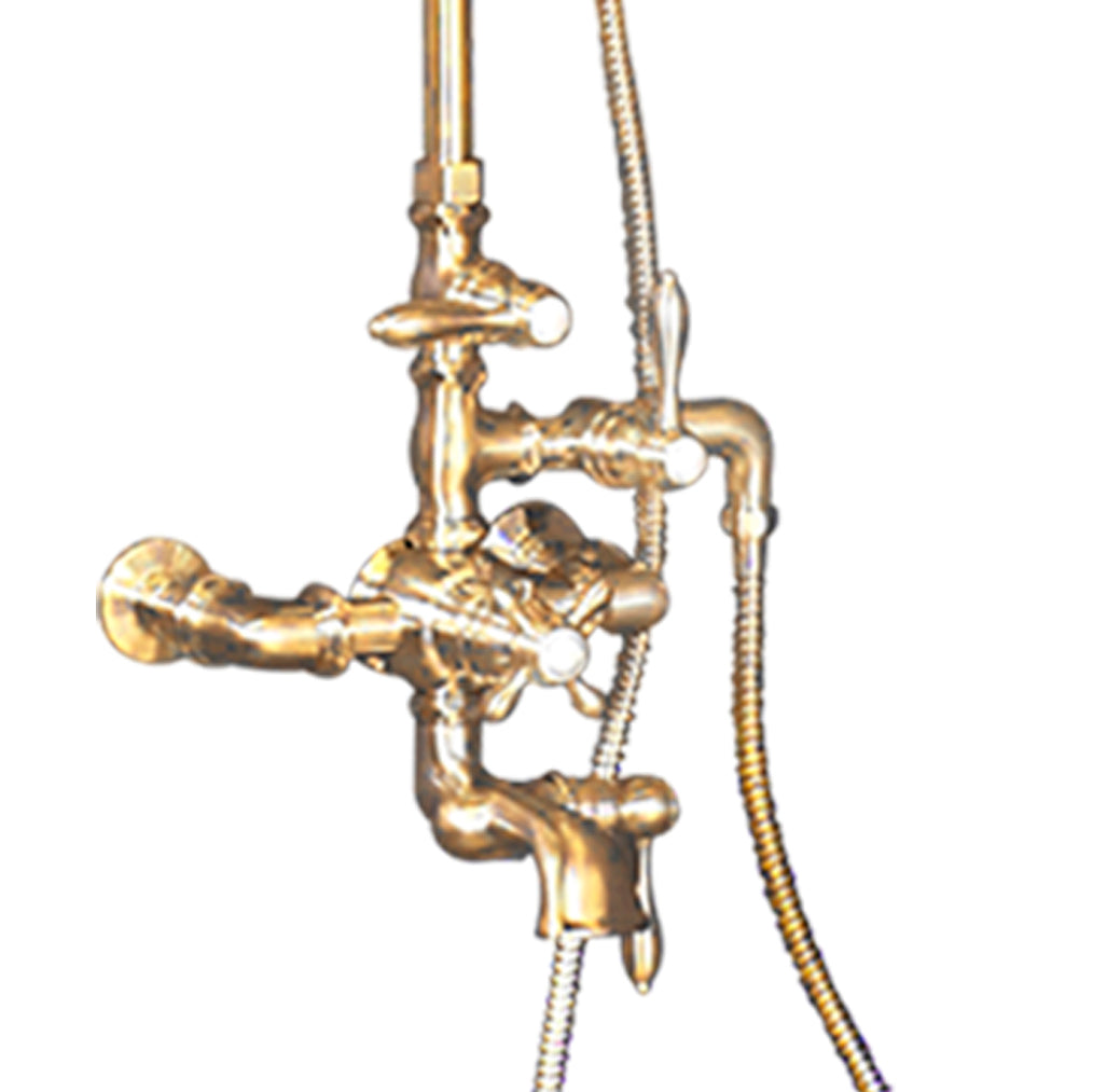 Exposed Thermostatic Tub & Shower System P0946 | Strom Living - Showers