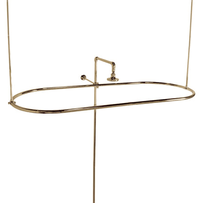 Strom Living Enclosure with Oval Shower, End Mount and 36" Braces