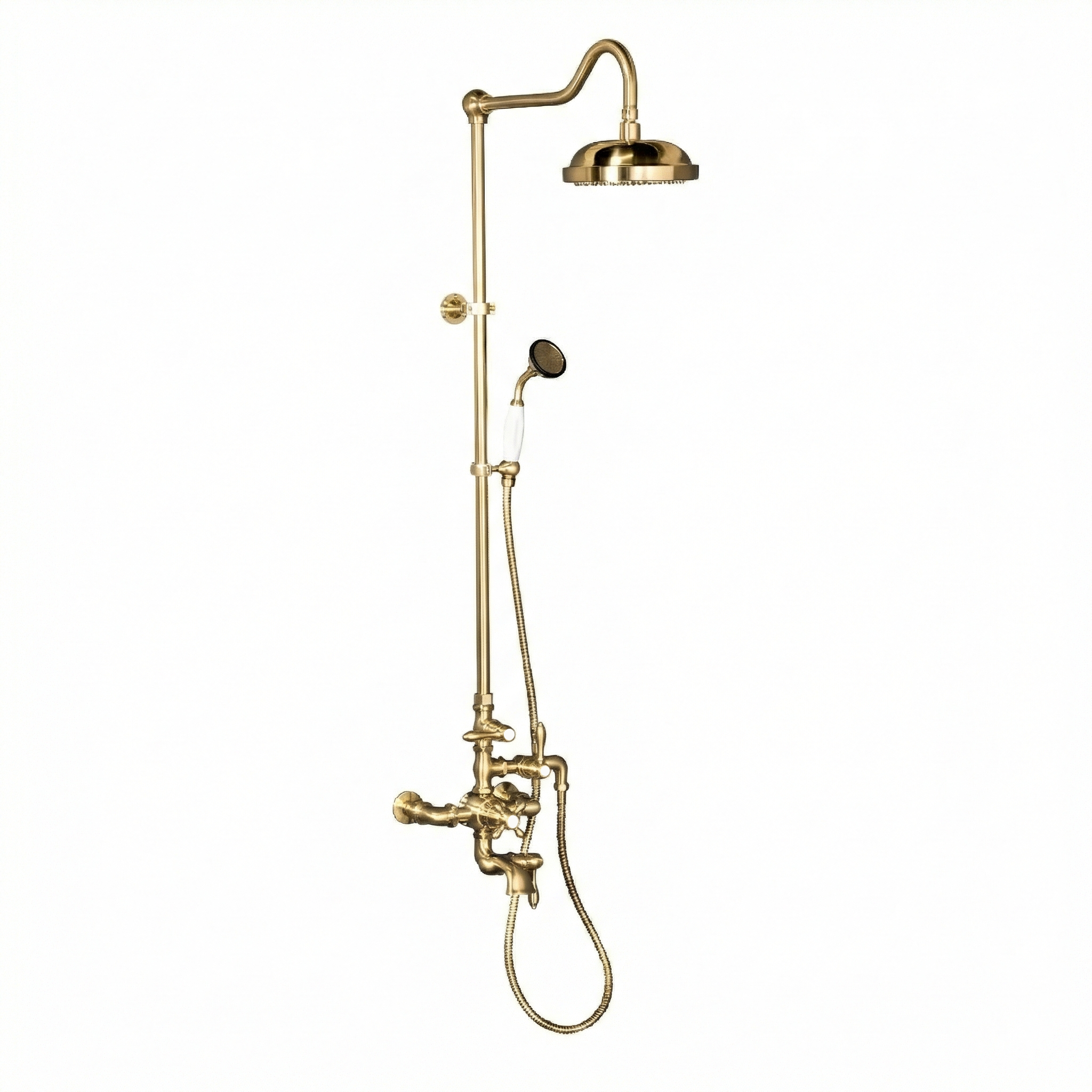 Exposed Thermostatic Shower System and Tub Filler P0963 | Strom Living - Showers