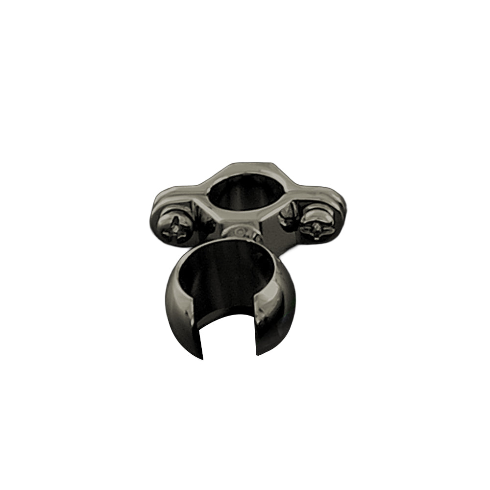 Strom Living Riser Bracket for Handheld Sprayer, Fits 3/4'' OD Matte Nickel 5 8" OD - Plumbing Parts
