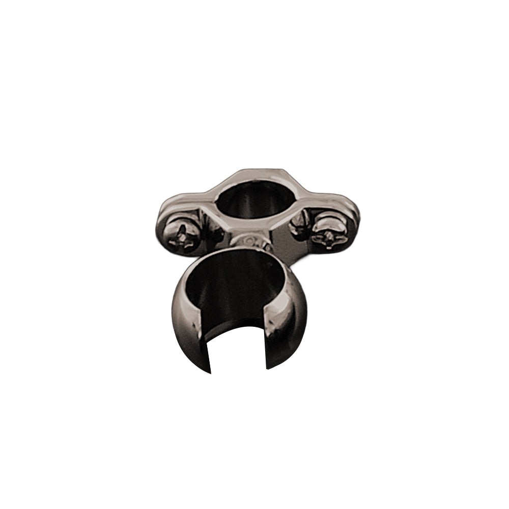 Strom Living Riser Bracket for Handheld Sprayer, Fits 3/4'' OD Polished Nickel 5 8" OD - Plumbing Parts