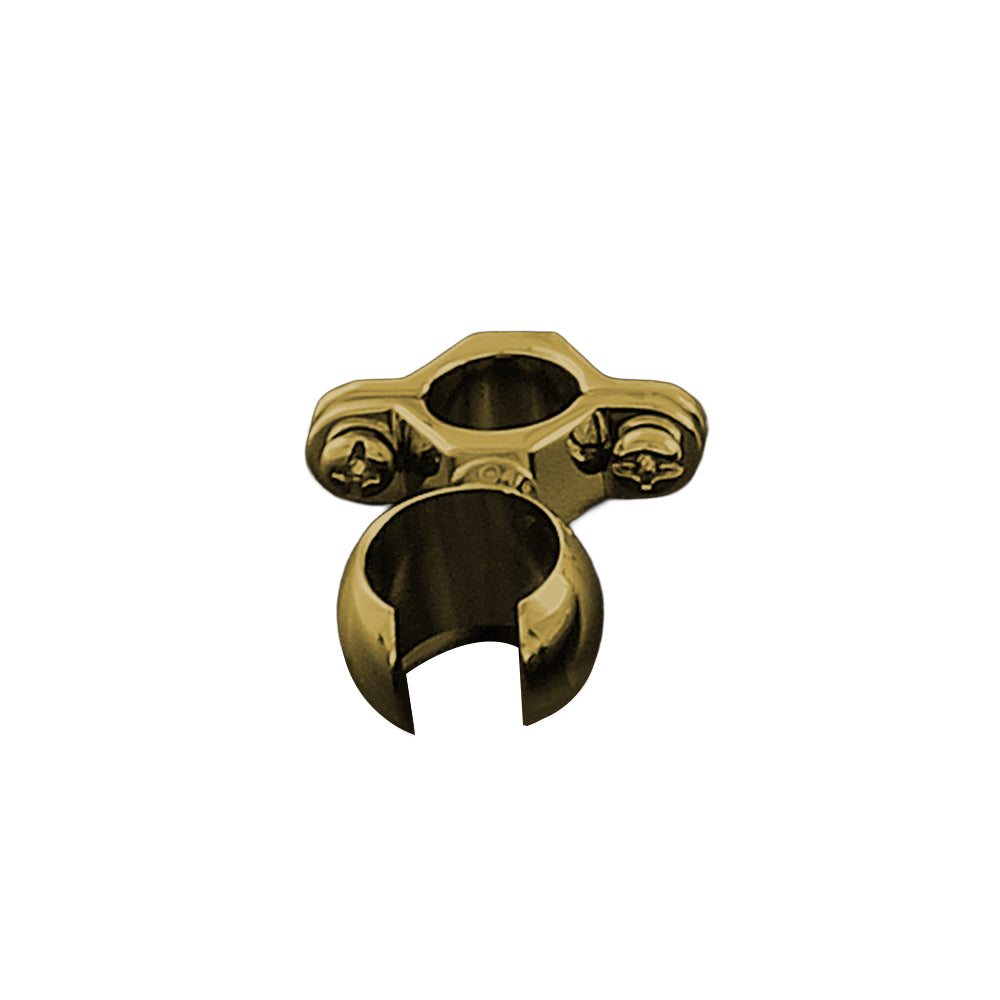 Strom Living Riser Bracket for Handheld Sprayer, Fits 3/4'' OD Supercoat Brass 5 8" OD - Plumbing Parts