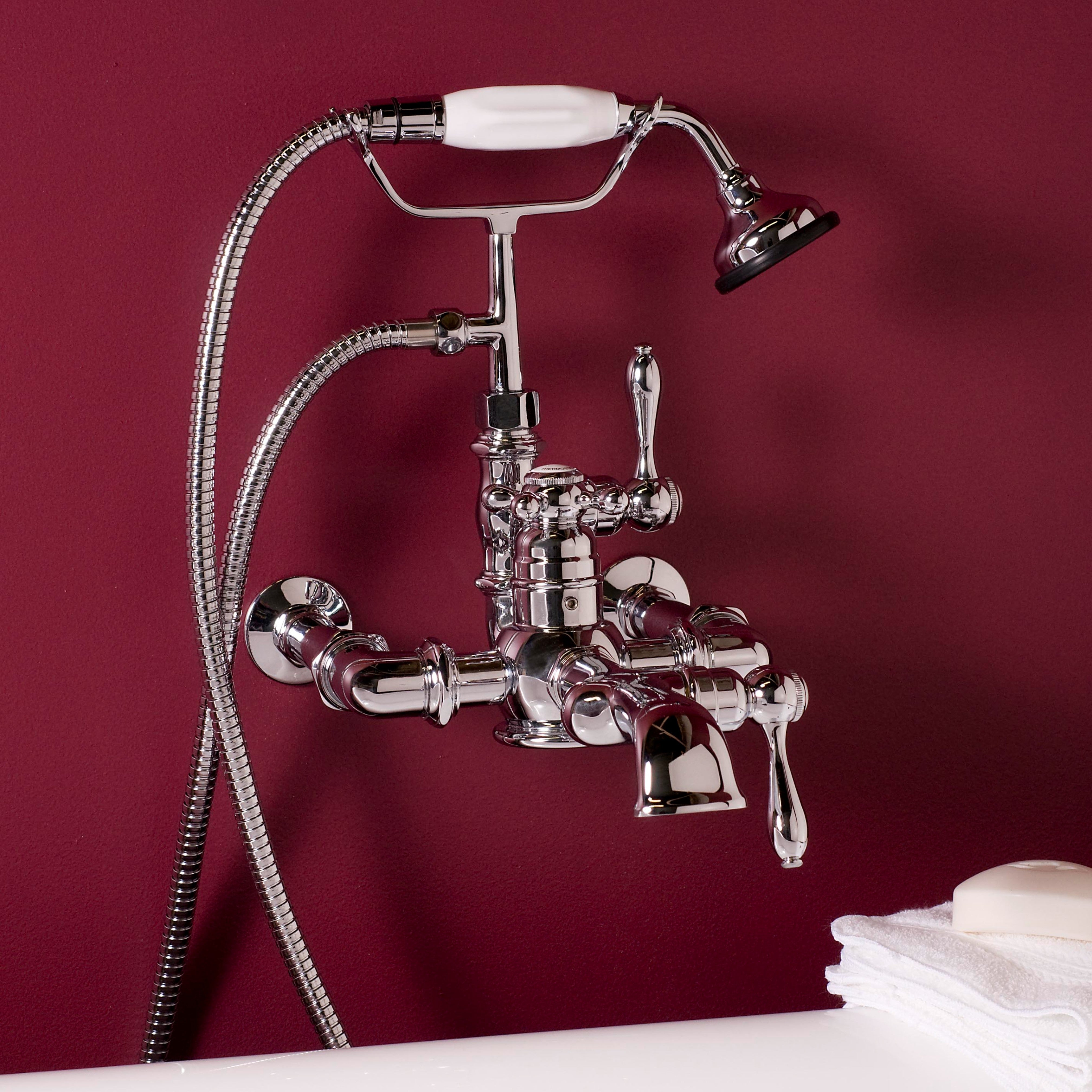 Thermostatic Tub Faucet Wall Mount with 7" Centers P0970 | Strom Living