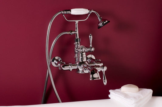 Strom Living Thermostatic Tub Faucet Wall Mount with 7" Centers