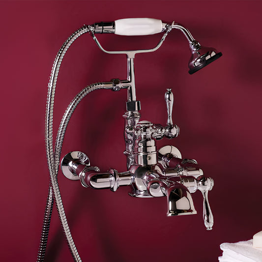 Strom Living Thermostatic Tub Faucet Wall Mount with 7" Centers