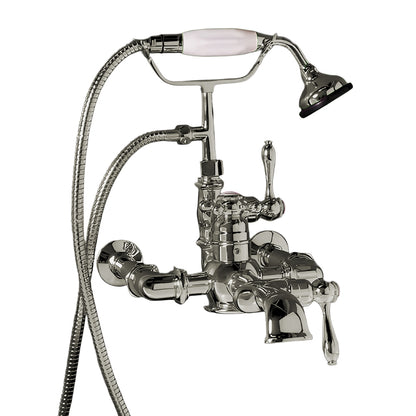 Strom Living Thermostatic Tub Faucet Wall Mount with 7" Centers