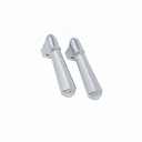 Strom Living P0980 Temperature Lever Handle with Brass Chrome Temperature Handle Pair - Faucet Parts