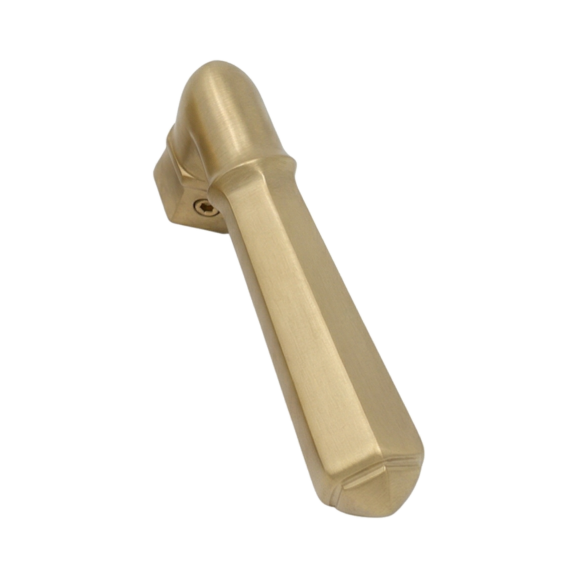 Strom Living P0980 Temperature Lever Handle with Brass Raw Brass Diverter Handle - Faucet Parts